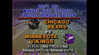 1985 Week 3 TNF - Bears vs. Vikings HD