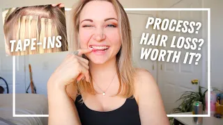 TAPE IN EXTENSIONS EXPERIENCE // Should you get tape in hair extensions?