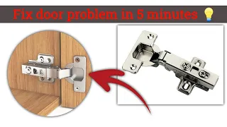 Can you repair soft close hinges? 5 मिनट में करें ऑटो हिंगेस को रिपेयर रिपेयर। FURNITURE TECH