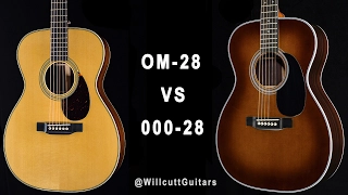 Martin 000-28 VS OM-28 (Scale Length Comparison)