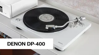 Denon DP-400 - gramofon doskonały | Dlaczego jest hitem?