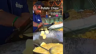 Potato Chips | Fresh Potato Chips Making | Aloo Chips | Batata Wafers | Street Food