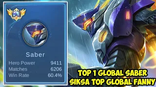 Meta Top 1 Global Saber Hyper Menyiksa Top Global Fanny Sampe Hampir 30 Kill - Mobile Legends