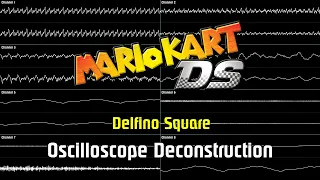 Mario Kart DS Kiosk Demo - Delfino Square [Oscilloscope Deconstruction]