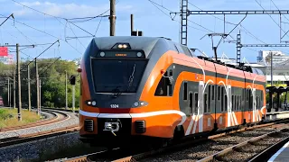 Estonian Railways: Trains in Tallinn 🇪🇪 | Elron | 2023