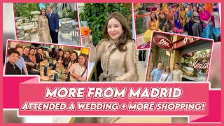 SPAIN PART 2: MY FRIEND'S WEDDING + SHOPPING WITH ATE ALICE + BONDING WITH FRIENDS! | Small Laude