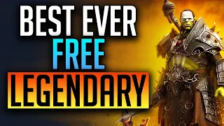 ARTAK IS THE BEST EVER FREE LEGENDARY LOGIN CHAMPION WE HAVE SEEN! | Raid: Shadow Legends