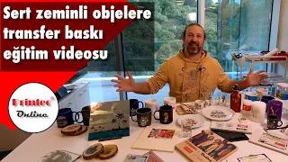 Sert zeminli objelere transfer baskıya giriş eğitimi (seramik, porselen, ahşap, cam, metal, vb)