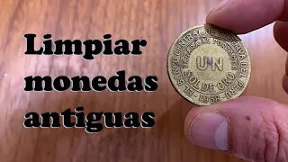 Cómo limpiar monedas antiguas