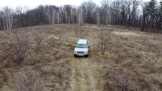 Jeep Patriot 4x4 спуск с горы