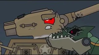 American KV-44 vs Tankozilla - Cartoons About Tanks