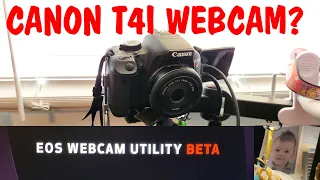 Canon webcam utility vs Elgato Camlink 4k for Canon T4i - vs Logitech C922 and GoPro Hero 7 Black