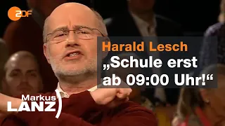 Lesch fordert: "Schule erst ab 09:00 Uhr!" - Markus Lanz vom 05.03.2020 | ZDF