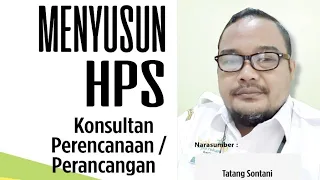 Menyusun HPS Konsultan Perencanaan/Perancangan