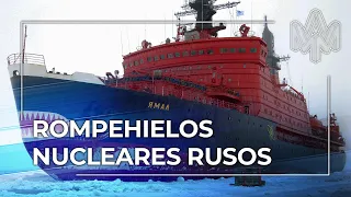 Los monstruosos ROMPEHIELOS ATÓMICOS de RUSIA - MegaProjekts