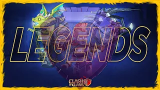 KECELAKAAN KE LIGA LEGENDA ❗️❗️❗️ CARA TURUNIN TROPHY LEGENDS CEPET!!! - Clash of Clans Indonesia