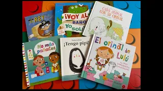 Cuentos infantiles en español; 18 MINUTOS DE CUENTOS PARA DEJAR EL PAÑAL libros infantiles español