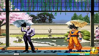 GOKU VS SEIREN(NEW KOF BOSS). EPIC ARINO GAMES COMBAT!