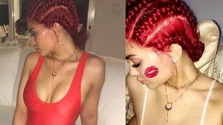 Kylie Jenner Rocks Red Hair - Real or Fake?