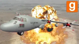 Dropping Nuclear Bombs From A Plane! - HBombs | Gmod
