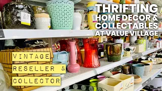 Thrift With Me / Value Village Savers / Vintage Home Decor For Resale