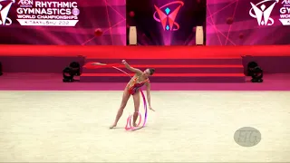 SALOS Anastasiia (BLR) - 2021 Rhythmic Worlds, Kitakyushu (JPN) - Qualifications Ribbon