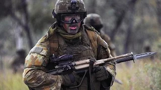 Australian Army Training alongside U.S. Marines at Talisman Sabre 2015 - Air Assault Drills