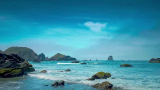 ROYALTY FREE VIDEO BACKGROUND. BEACH