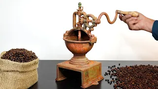 Rusty Coffee Grinder Restoration
