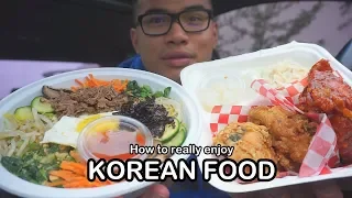 How to really enjoy KOREAN FOOD *MUKBANG