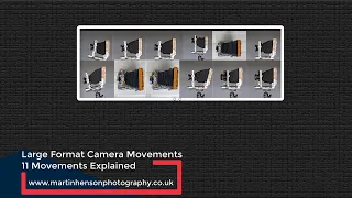 Large Format Camera Movements Explained