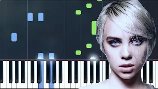 Billie Eilish - "idontwannabeyouanymore" Piano Tutorial - Chords - How To Play - Cover