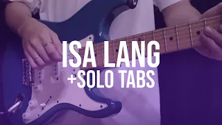 Isa lang - Arthur Nery (solo + tabs and backing track in description)