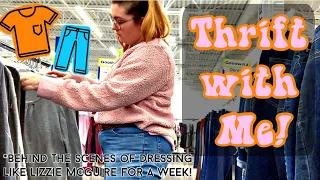 Thrift with Me: BTS of Dressing Like Lizzie McGuire for a Week