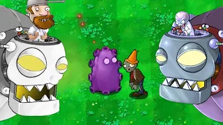 Dr Zomboss vs Crazy Dave vs Dr Zomboss Battle PVZ funny moments