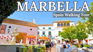 4K Marbella Spain - Walking Tour April 2024