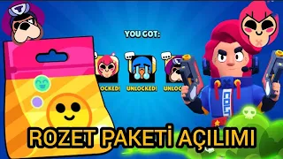 COLT'A BEKLİYODUM AMA...!? ROZET PAKETİ AÇILIMI!! Brawl Stars