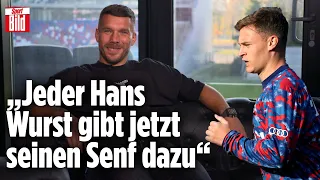 Lukas Podolski: „Kimmich wird behandelt wie ein Schwerverbrecher“ | Bayern-Insider Teil 2