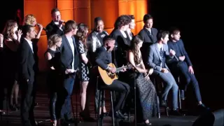Glee Cast Tribute to Jane Lynch @ Trevor Live 12/8/13 (Full Introduction & Performance)