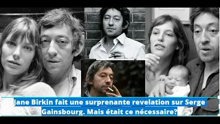 Jane Birkin fait une surprenante revelation sur Serge Gainsbourg  Mais était ce nécessaire?