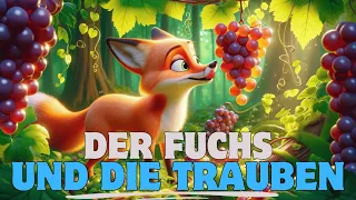 Der Fuchs und die Trauben | Kinder Gueschichte