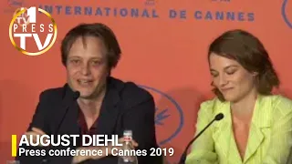 August Diehl honored the late Michael Nyqvist In Cannes!
