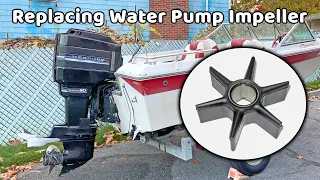 Replacing Water Pump Impeller in Old Mercury Outboard