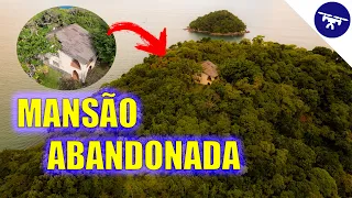 MANSÃO de milionário hoje ABANDONADA na ILHA DA COCANHA #nosydrone