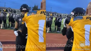 Blueface Calls Chrisean Rock From Jail As She's About To Play In Her First Football Game!