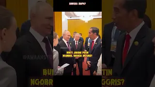 TERKUAKK?! 😱 BUKTI JOKOWI & PUTIN NGOBROL PAKE BAHASA INGGRIS?! #jokowi #awaanstory #putin