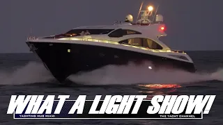 INCREDIBLE NIGHT VIDEO | HAULOVER INLET LIGHT SHOW |  THE YACHT AND BOAT CHANNEL | DAILY CONTENT