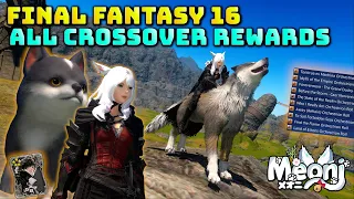 FFXIV: Full Final Fantasy 16 Crossover Event Rewards - Dye Previews / Mount / Minion & More