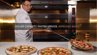 Higher capacity. Faster service. Improved bakes.
