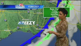 Wednesday: Warm and breezy day